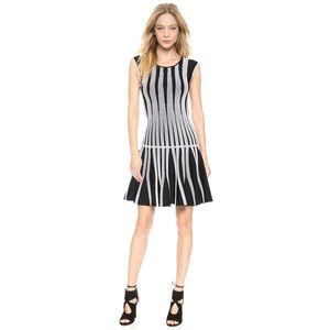 Diane Von Furstenburg Celine Black and White Dress